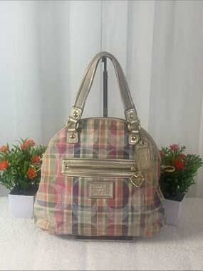 GUC Coach Poppy Daisy Hobo Bag
